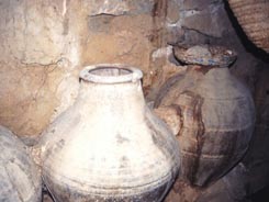 Storage pots in a Bayt al Qufl in Musandam, Oman