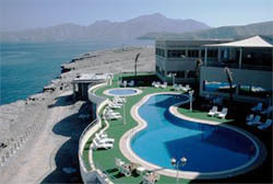 Golden Tulip Khasab Hotel Musandam Oman pool