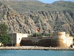 Khasab Fort in Musandam, Oman