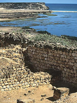 antiker Weihrauchhafen Samharamm in Dhofar, Oman